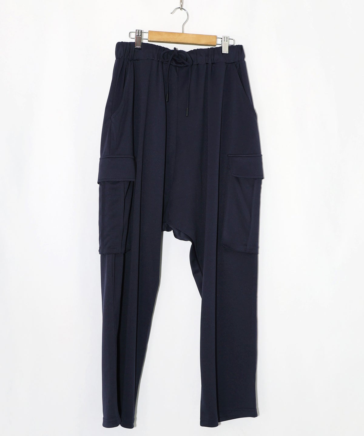 くいしんぼうバーガー柄 リラックスサルエルパンツ-11