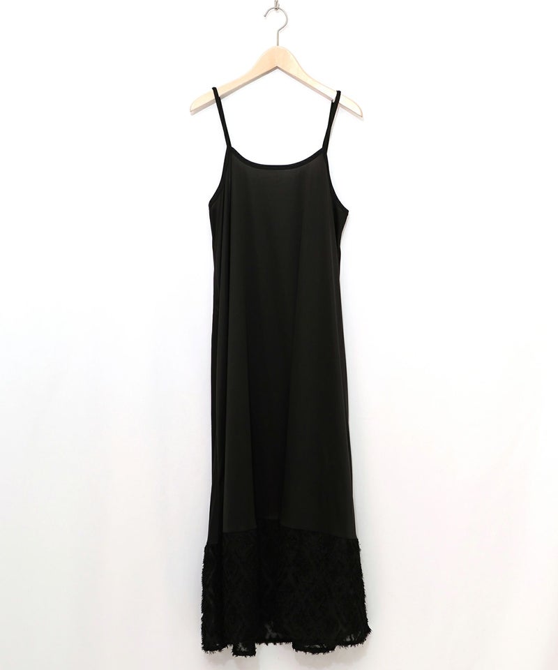 シフォン切替インナーワンピース-5