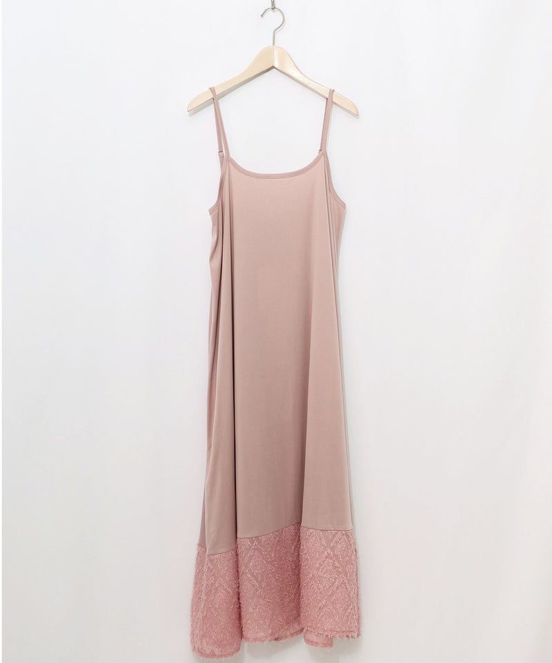 シフォン切替インナーワンピース-7