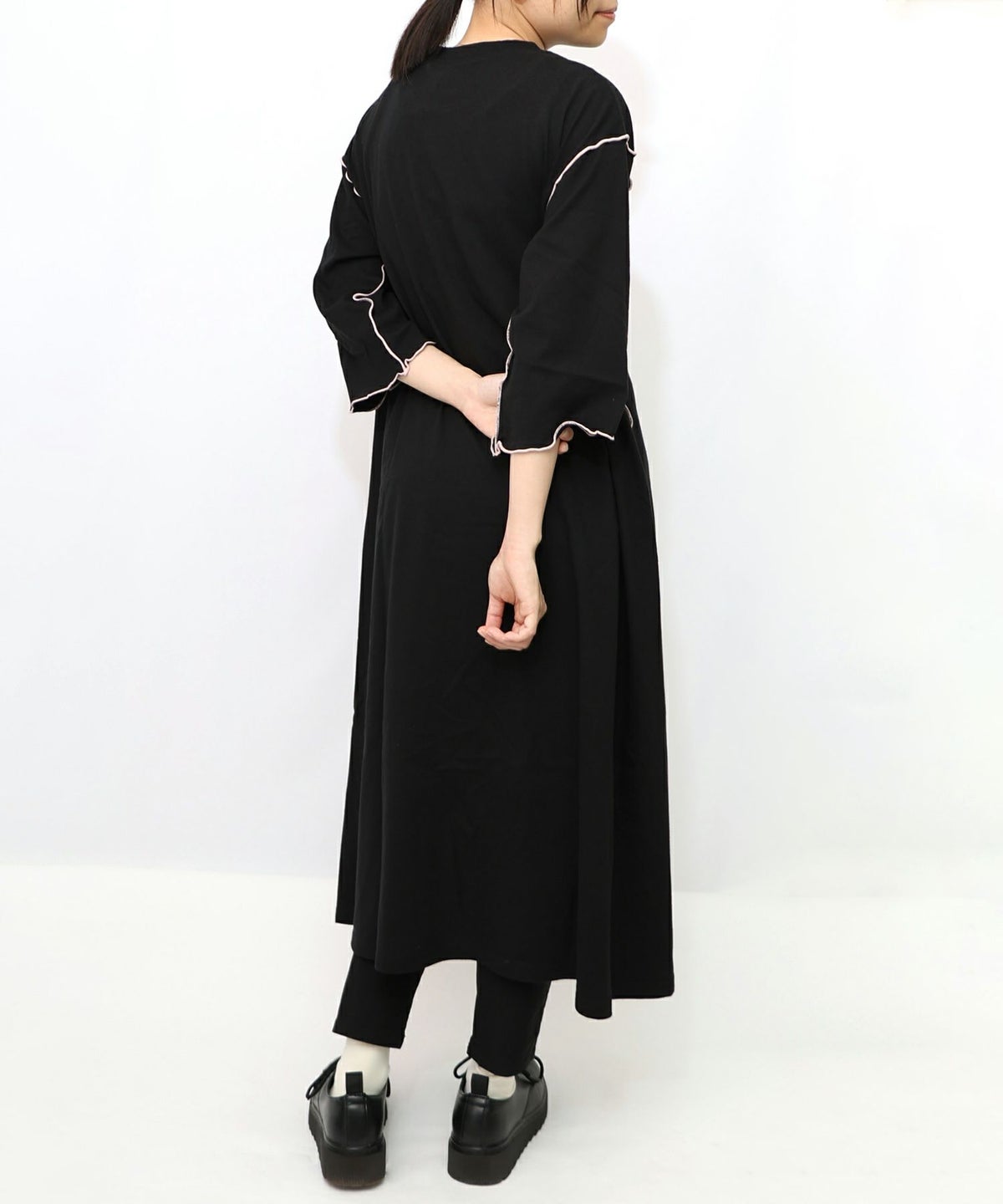 バイクゲーム柄メロウ切替ワンピース-12