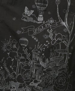 バイカラースポーティースカート-11