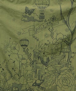 バイカラースポーティースカート-15