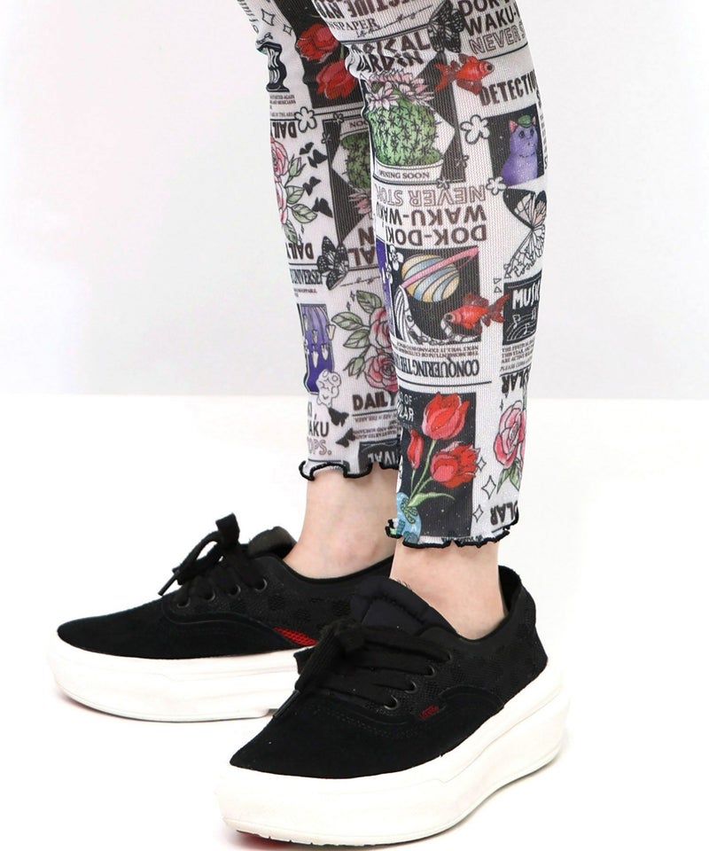 ラメニットソー3柄展開レギンス-6