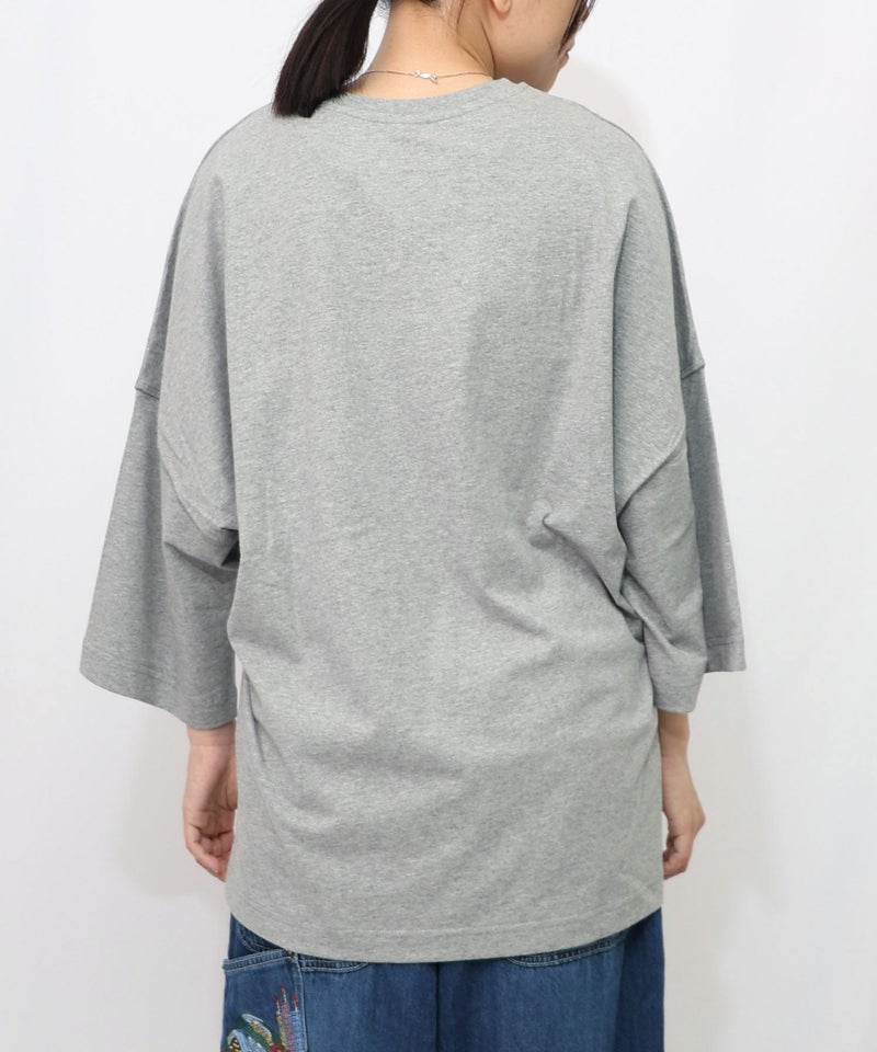 ウサギのきょむすび柄Tシャツ-13