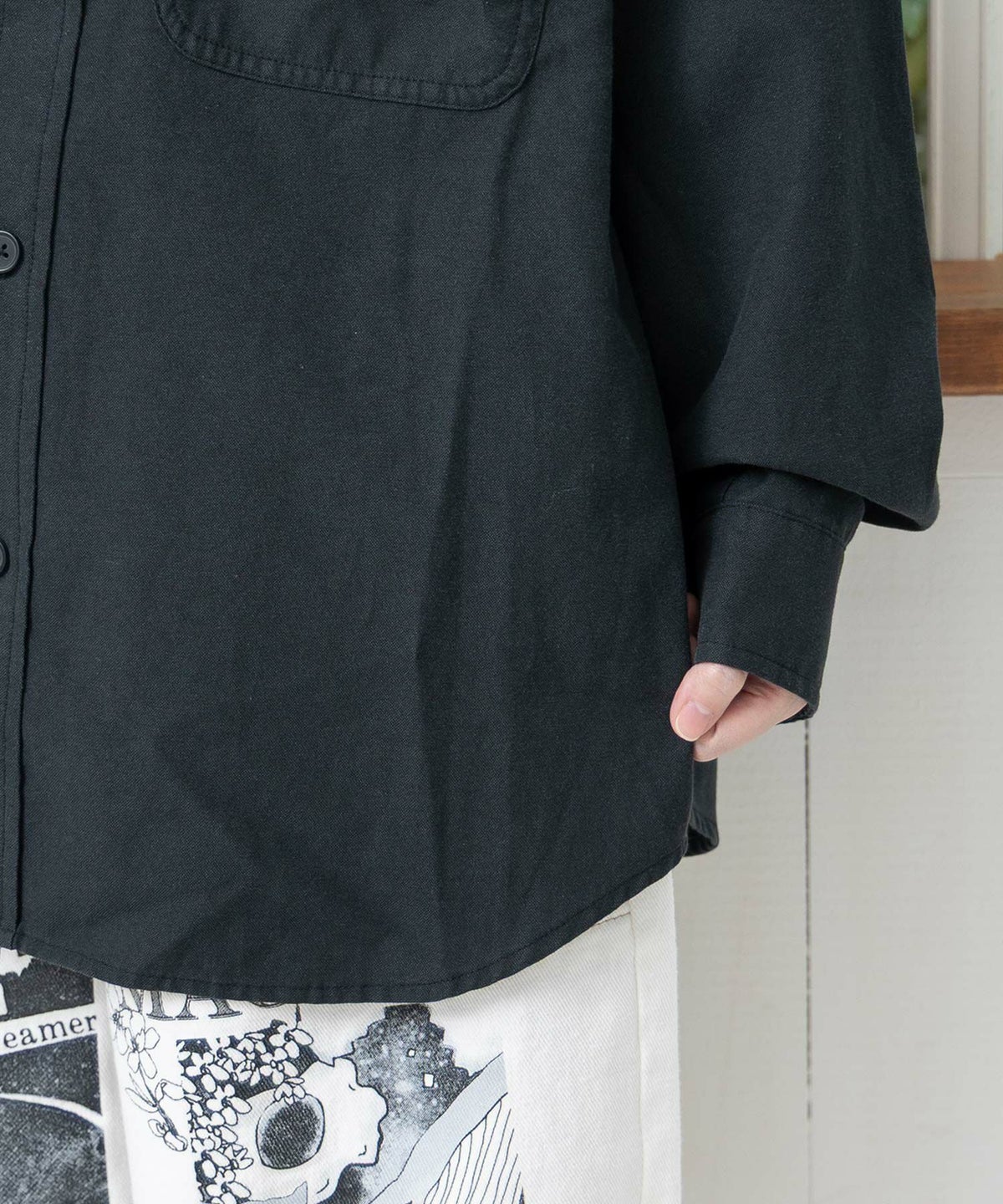 オオカミさんには気をつけて オックスフォードシャツ-29