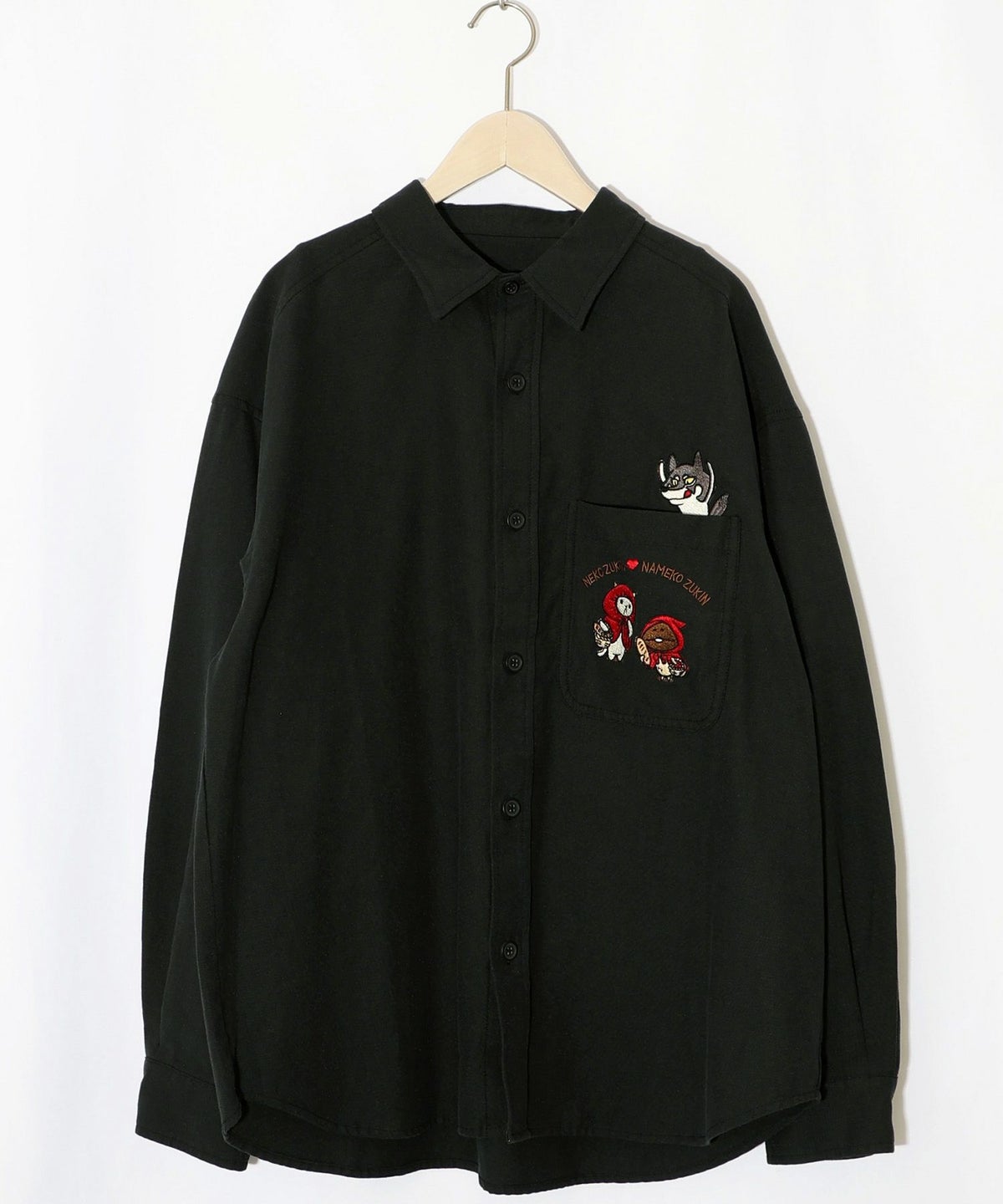 オオカミさんには気をつけて オックスフォードシャツ-32