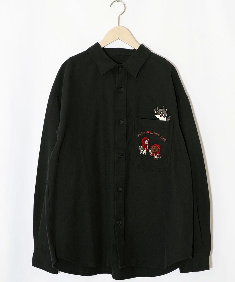 オオカミさんには気をつけて オックスフォードシャツ-32