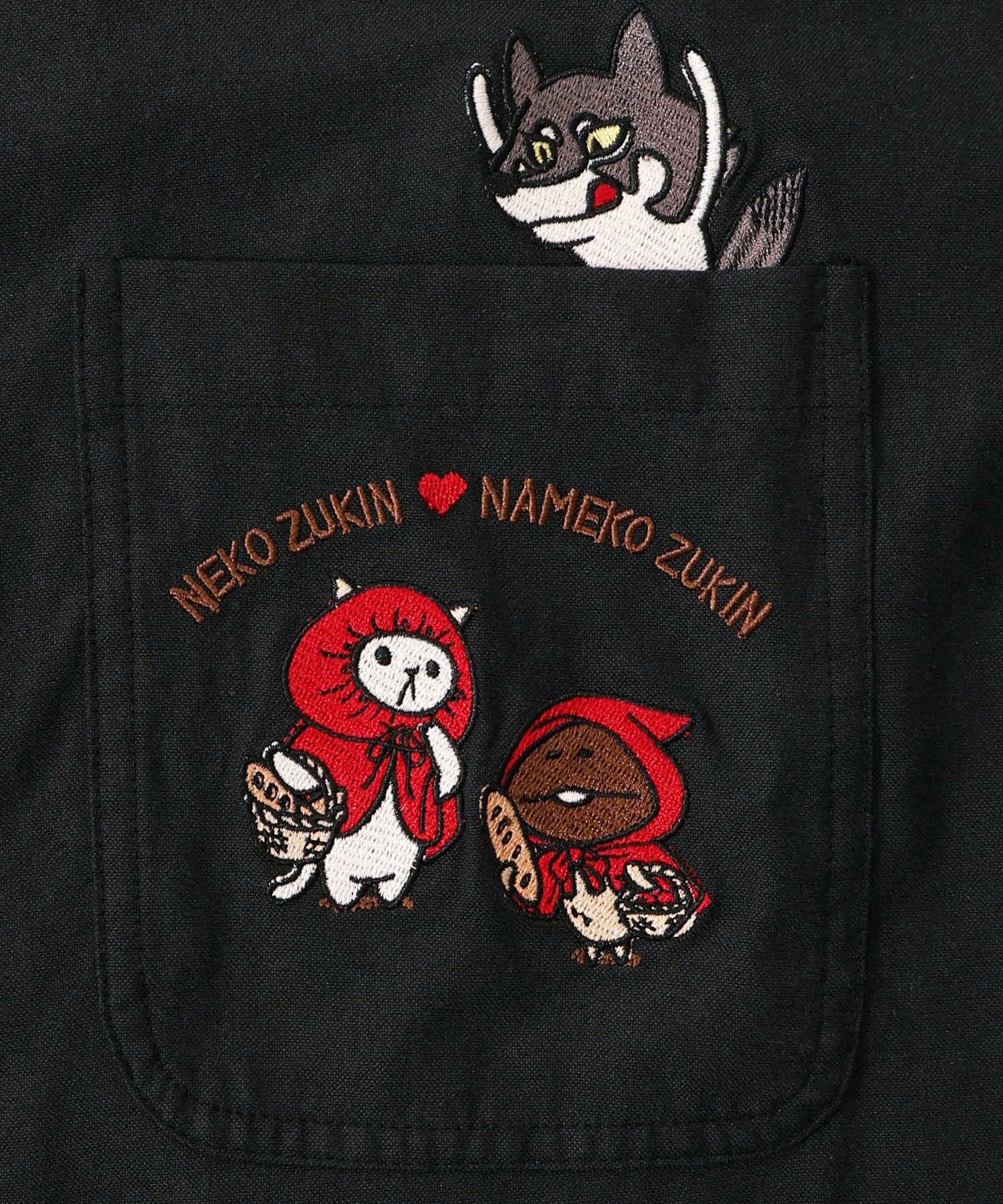 353102：オオカミさんには気をつけて オックスフォードシャツの通販-ScoLar