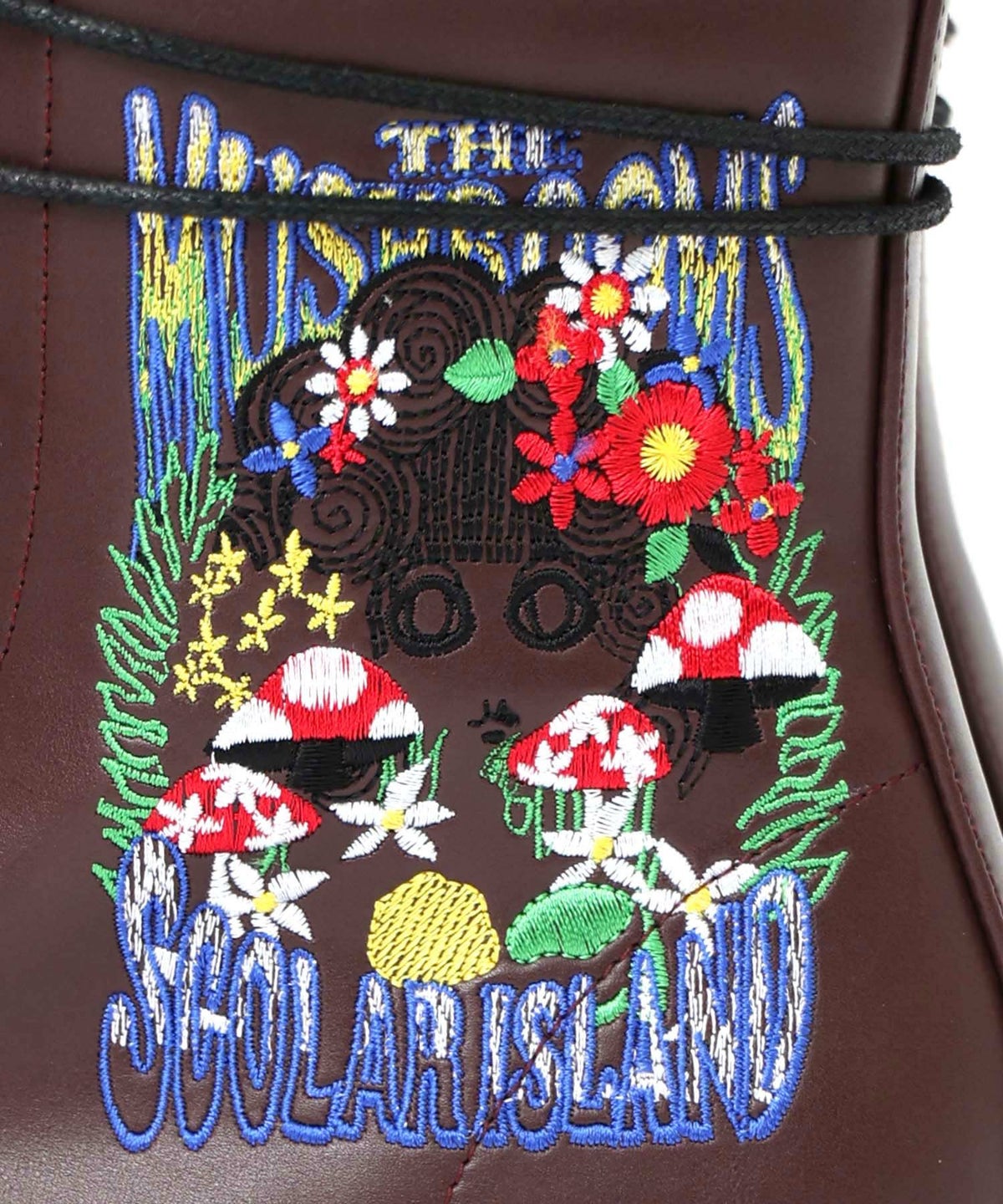 スカラーちゃんとキノコ刺繍ブーツ-12