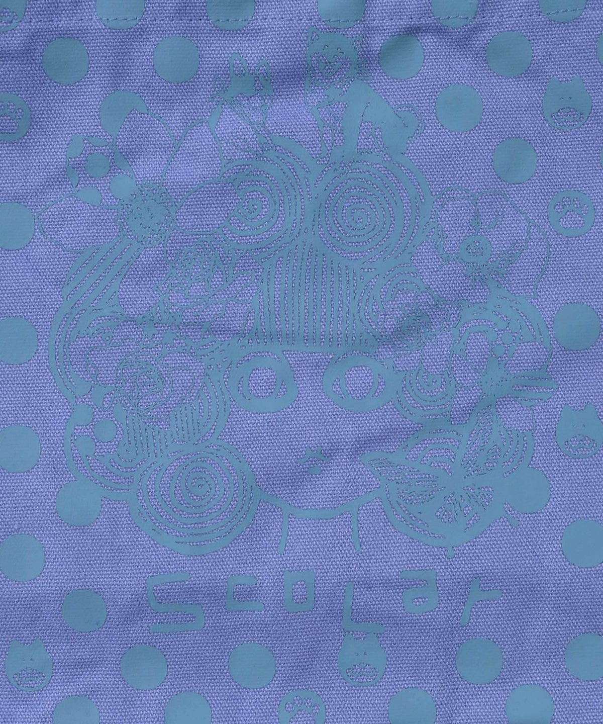 スカラーちゃんドット柄ランチトートバッグ-35