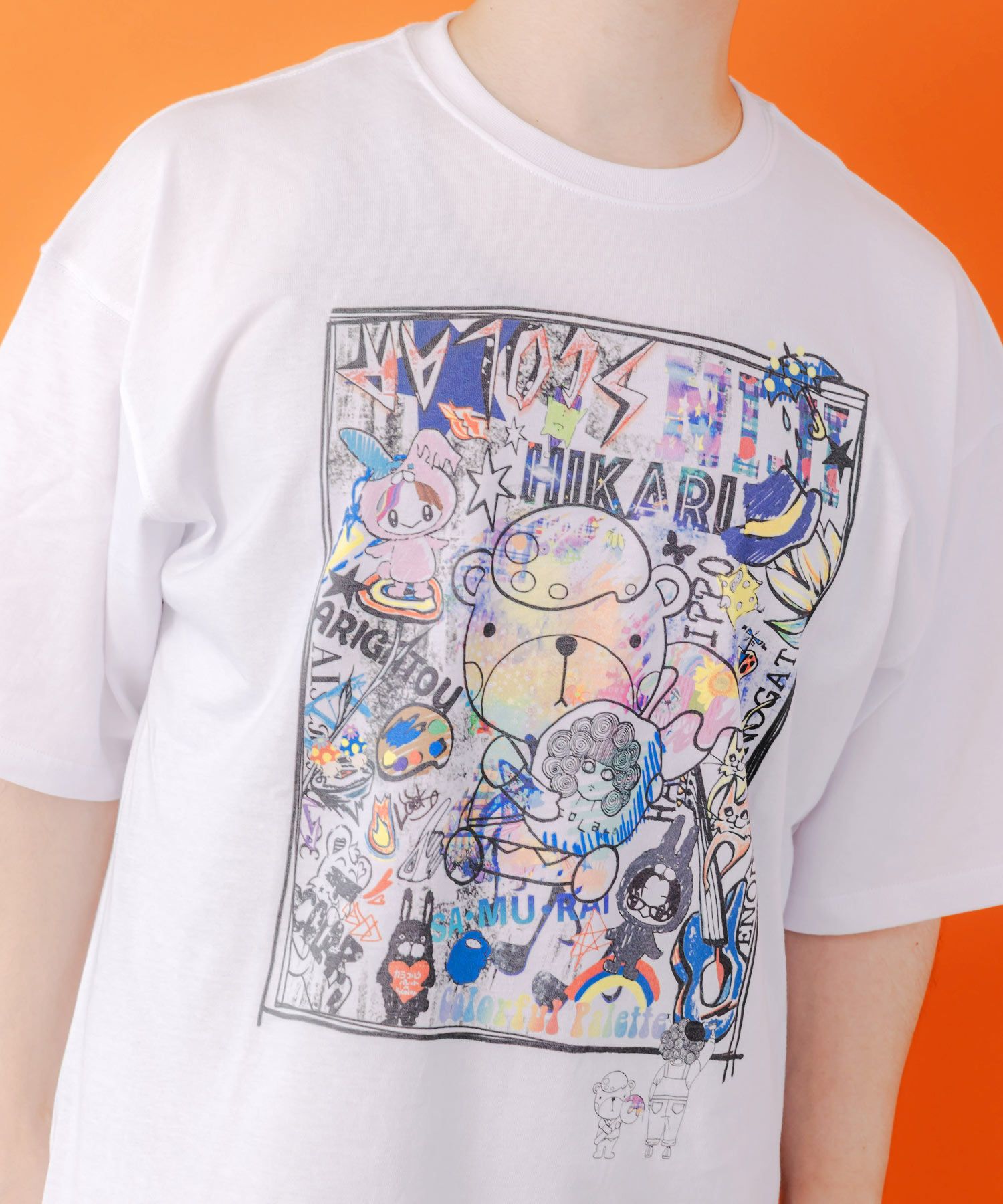 153626：カラフルパレット×ScoLarコラボTシャツの通販-ScoLar