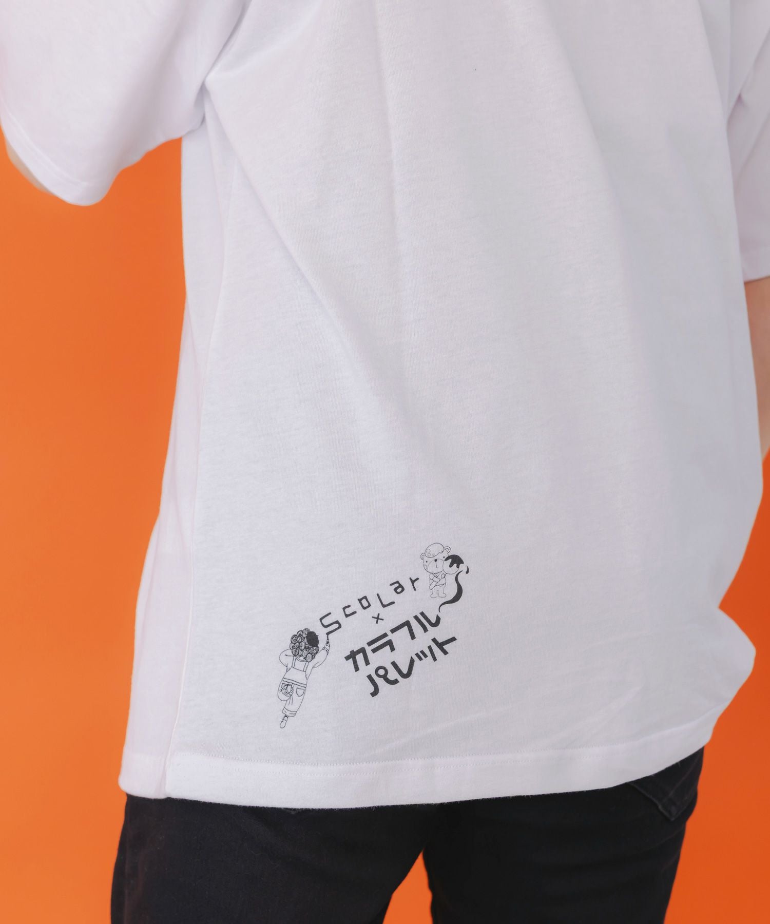 153626：カラフルパレット×ScoLarコラボTシャツの通販-ScoLar