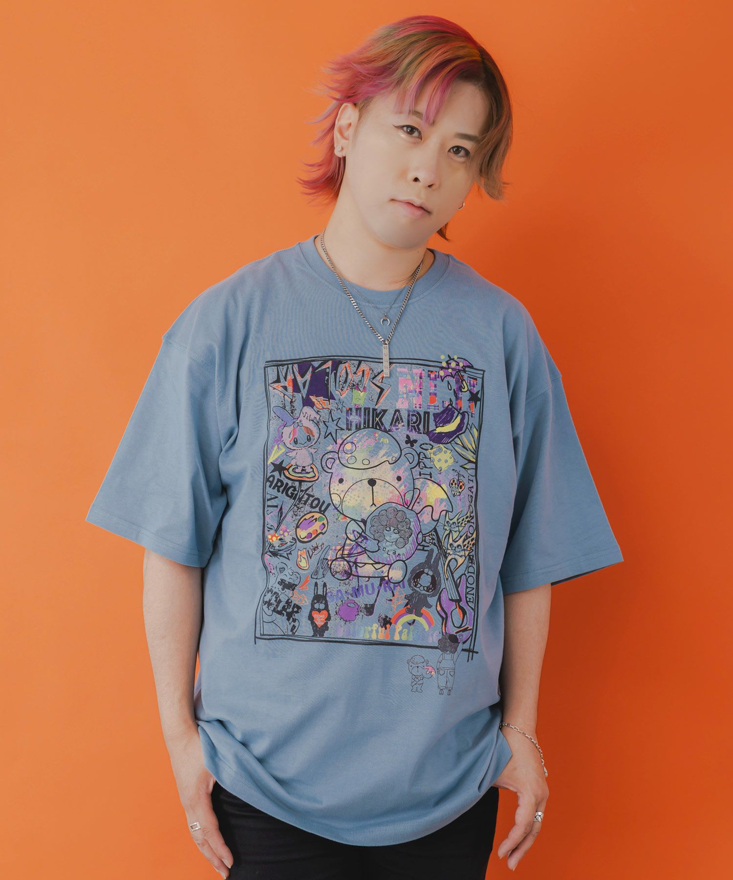 153626：カラフルパレット×ScoLarコラボTシャツの通販-ScoLar