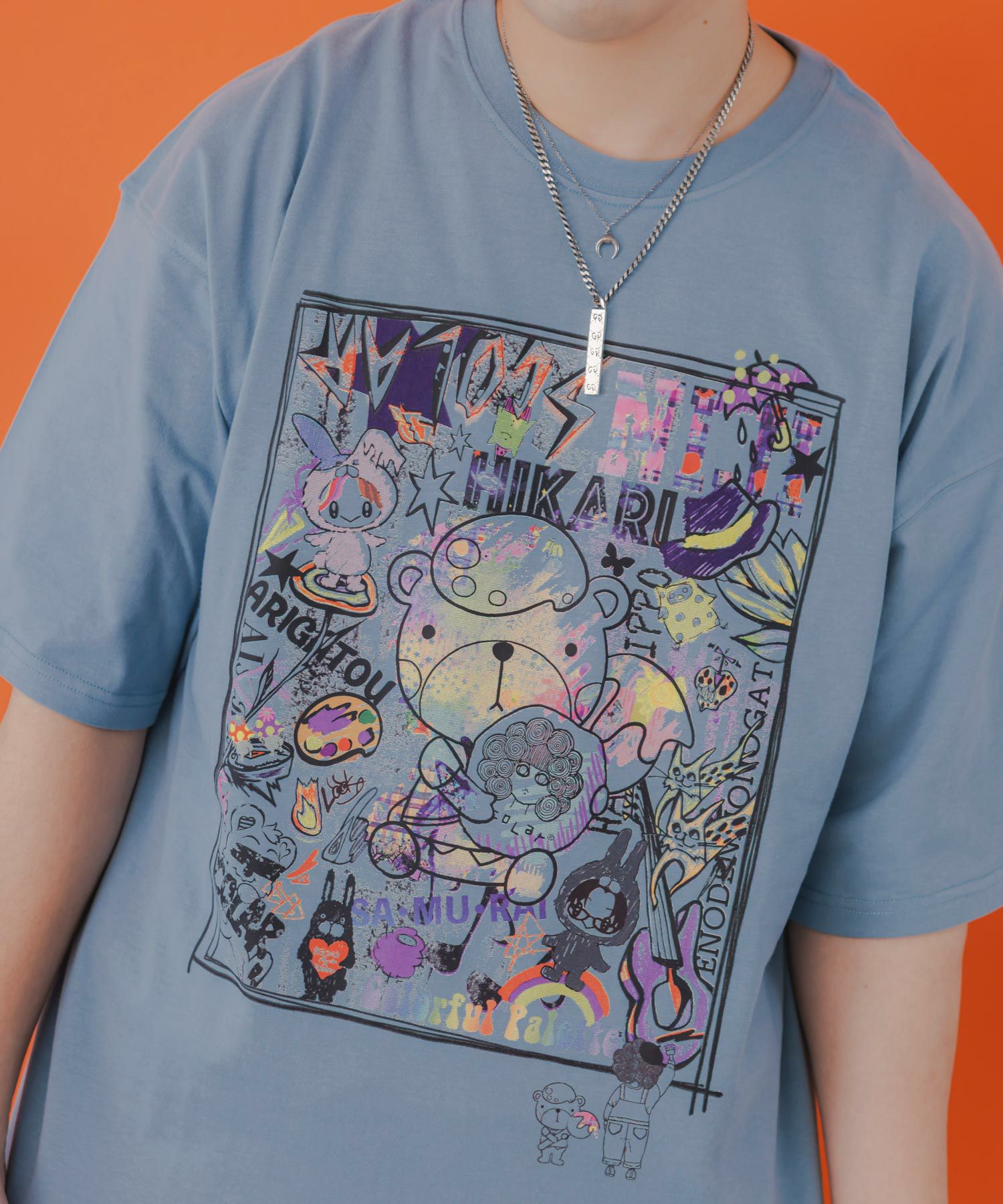 153626：カラフルパレット×ScoLarコラボTシャツの通販-ScoLar
