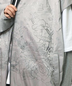 メルヘン柄ラメプリントベスト-12