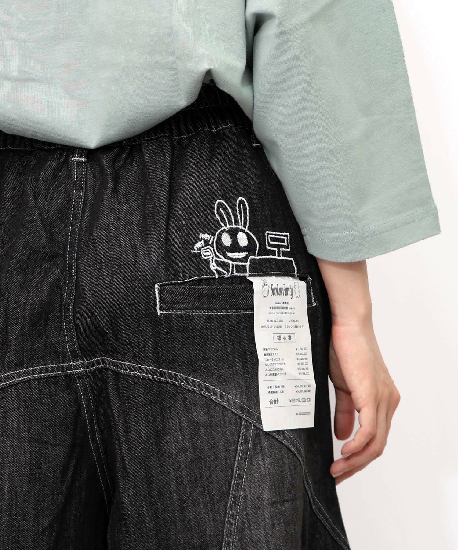 353117：虚無ストアでお買い物 刺繍パンツの通販-ScoLar