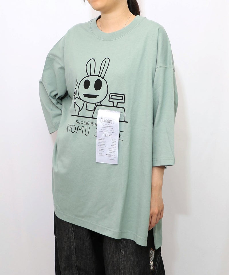 虚無ストアでお買い物柄 Tシャツ-18