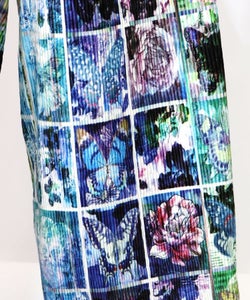 ネコパフェ・蝶柄 ベロアプリーツパンツ-19