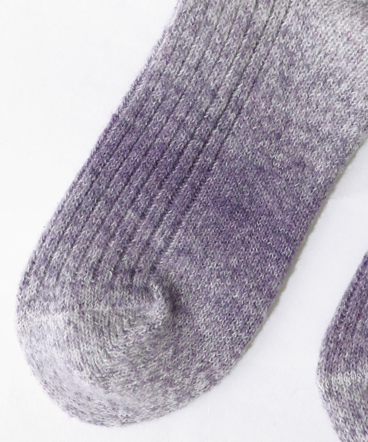 スカラーちゃんロゴ刺繍グラデーションソックス-16