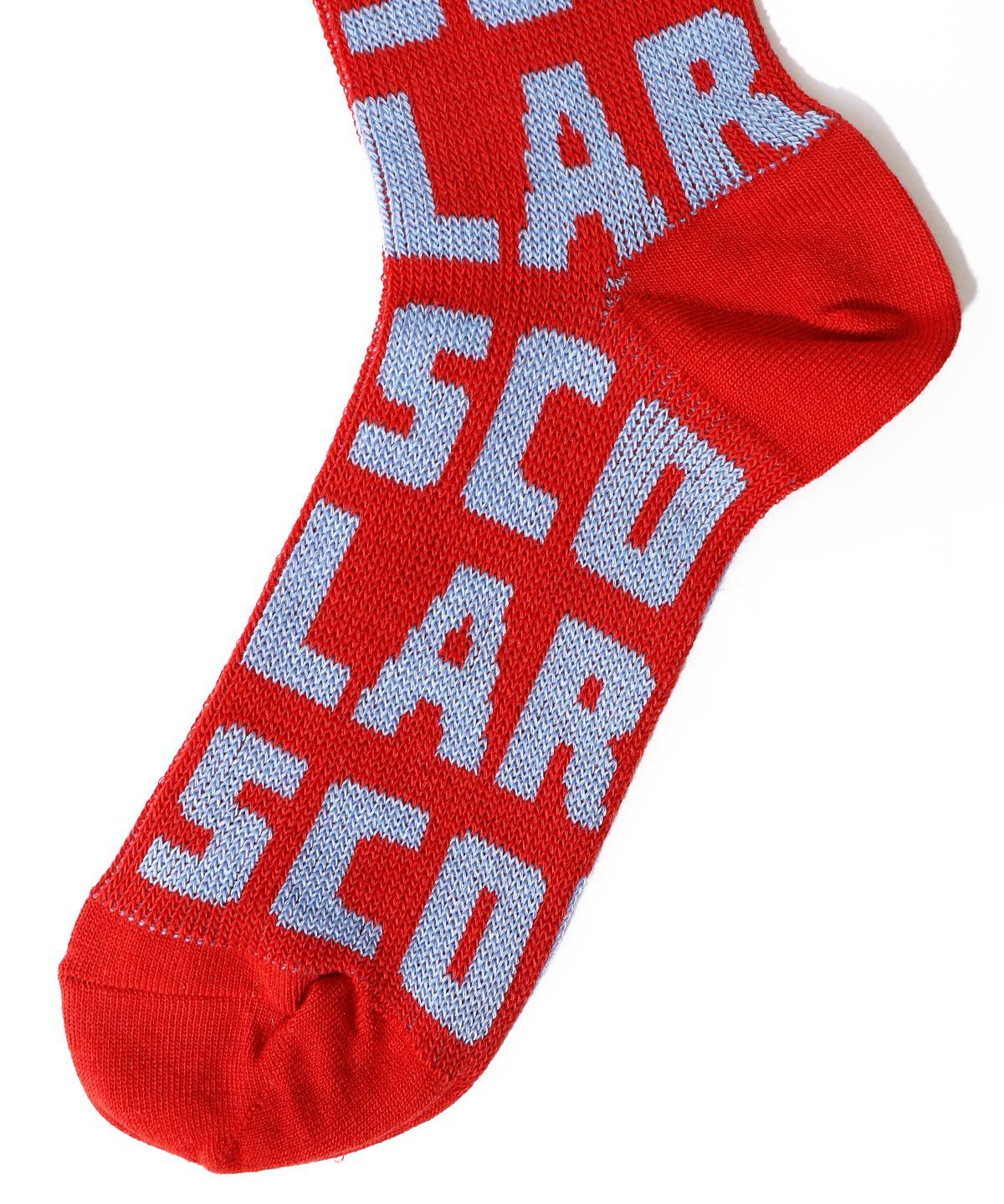 88M18800：スカラーロゴ柄ソックスの通販-ScoLar