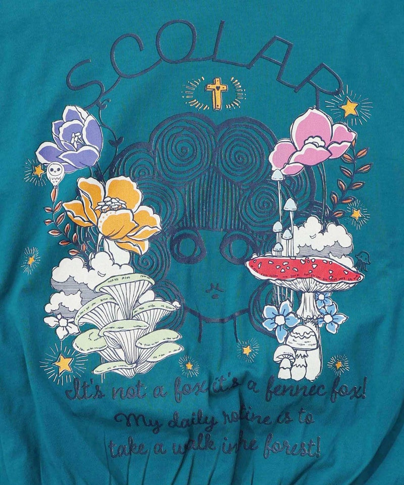 きのこ花十字架スカ子プルオーバー-15