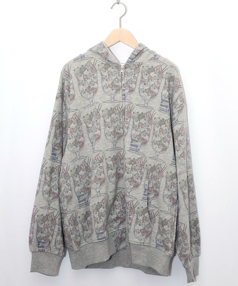 イチゴいっぱいねこパフェパーカー-10