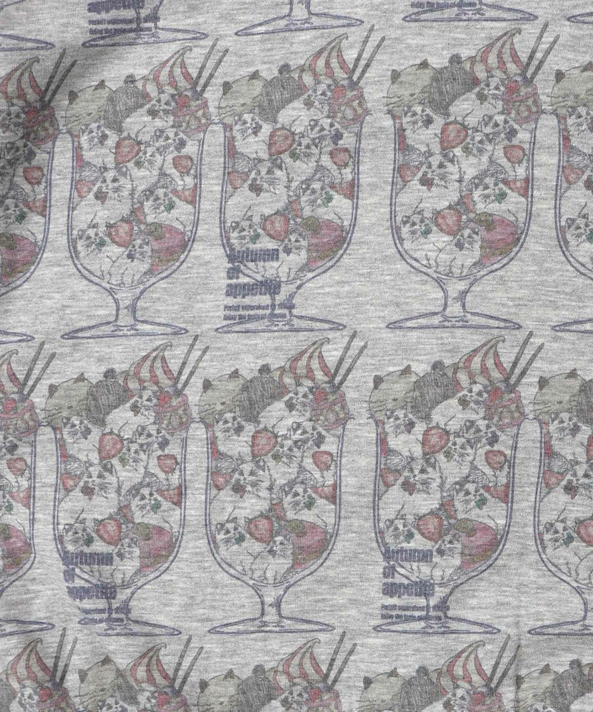 イチゴいっぱいねこパフェパーカー-11