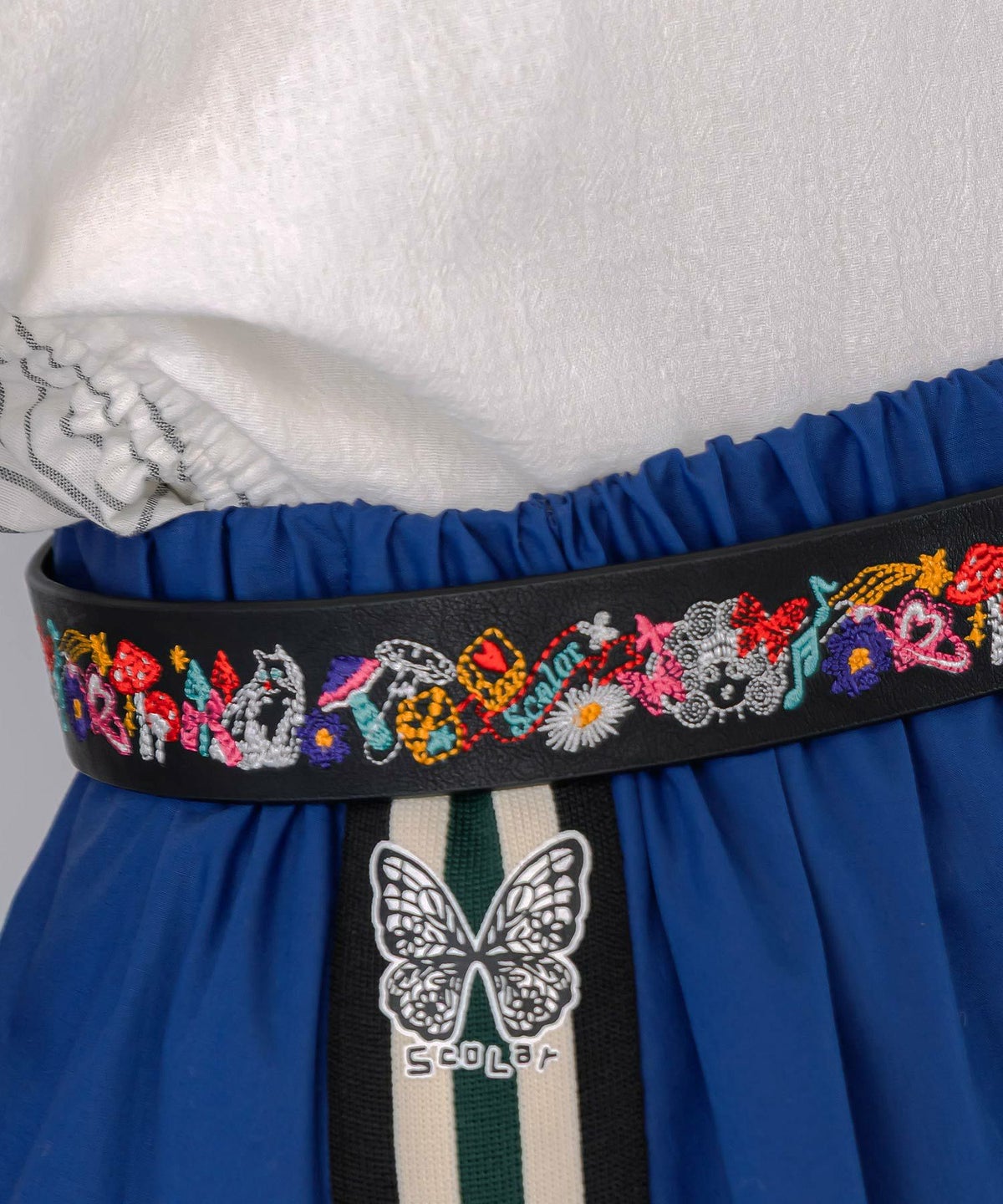 スカラーちゃんモチーフ刺繍ベルト-2