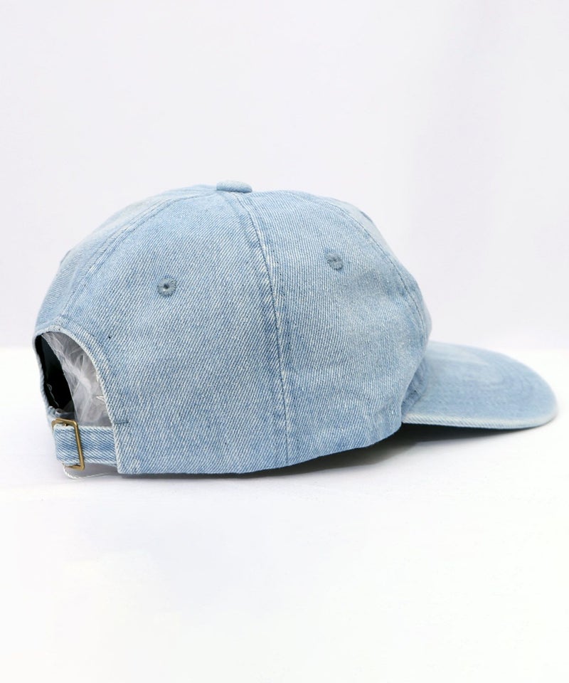 牛ネコ刺繍デニムキャップ-19