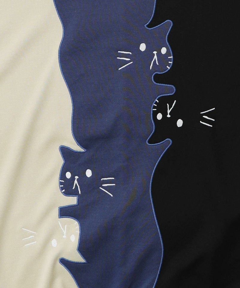 ネコバイカラー切替プルオーバー-16