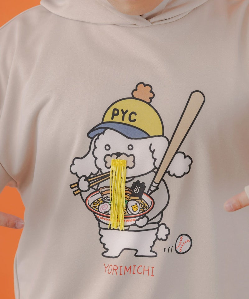 YORIMISHIフーデッドプルオーバー-8