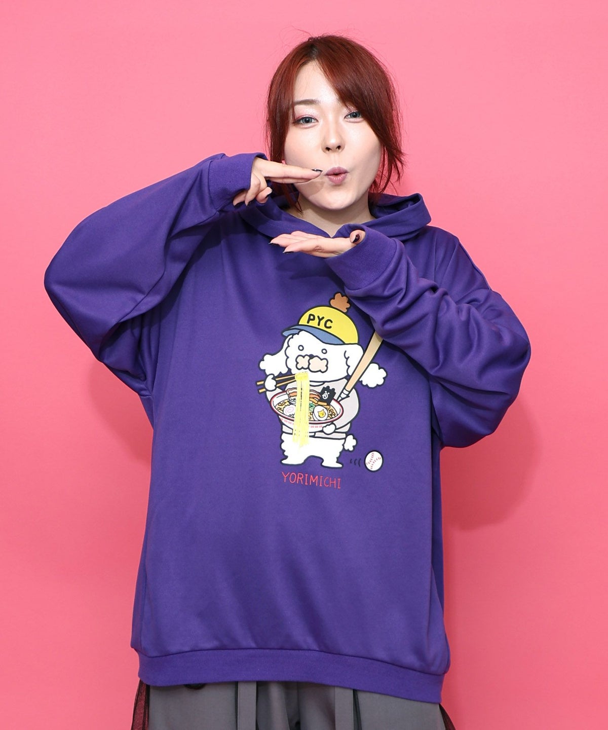 YORIMISHIフーデッドプルオーバー-11