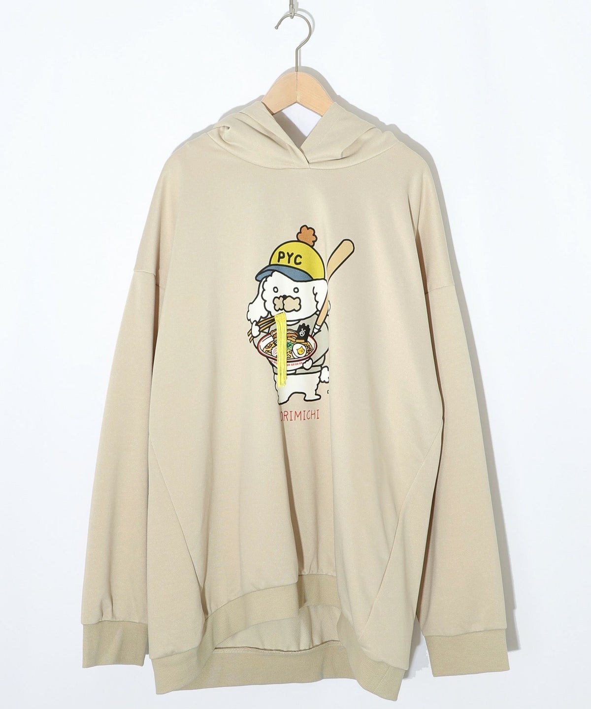 YORIMISHIフーデッドプルオーバー-15