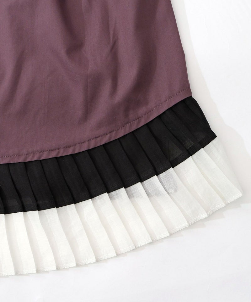 鍵盤柄切替シャツ-32