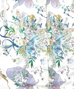 星座と花束柄シャツワンピース-19