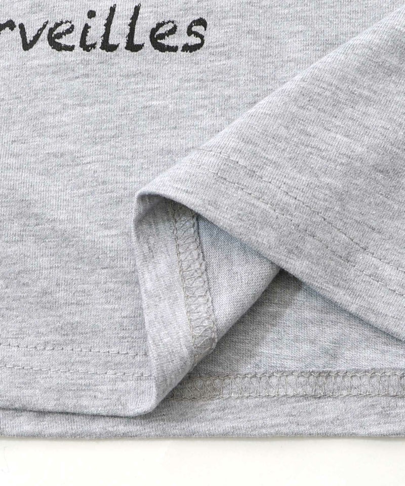 不思議の国のうさぎレイヤード風ロンT-18