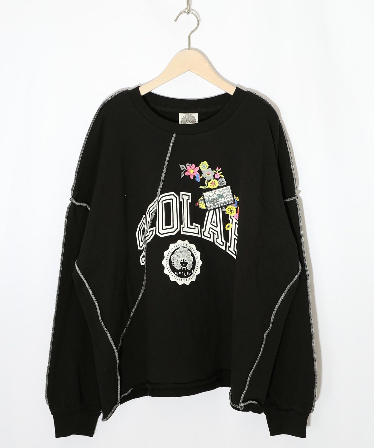 リメイク風メロウステッチプルオーバー-12