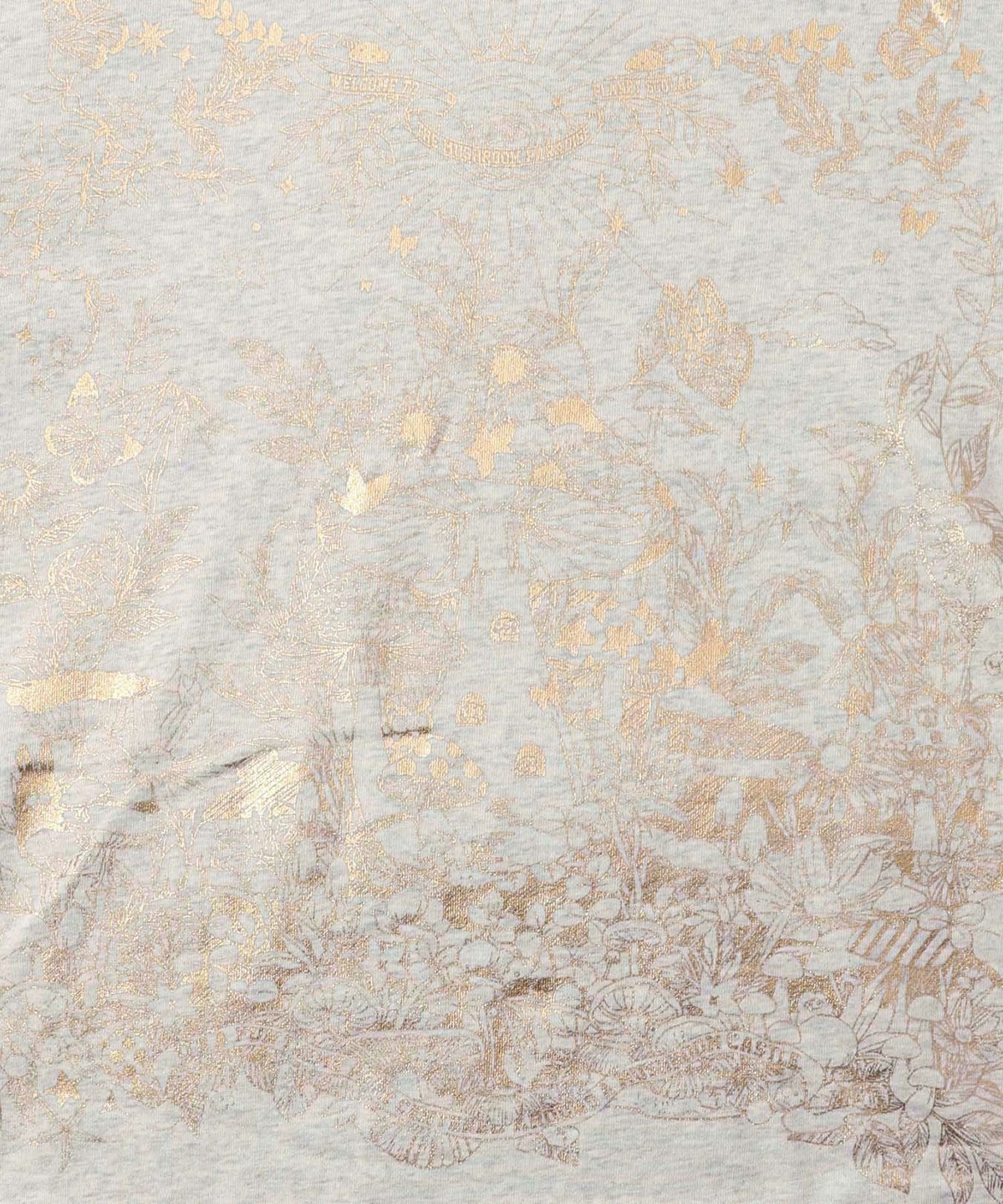 キノコ花柄箔プリント裏毛プルオーバー-11