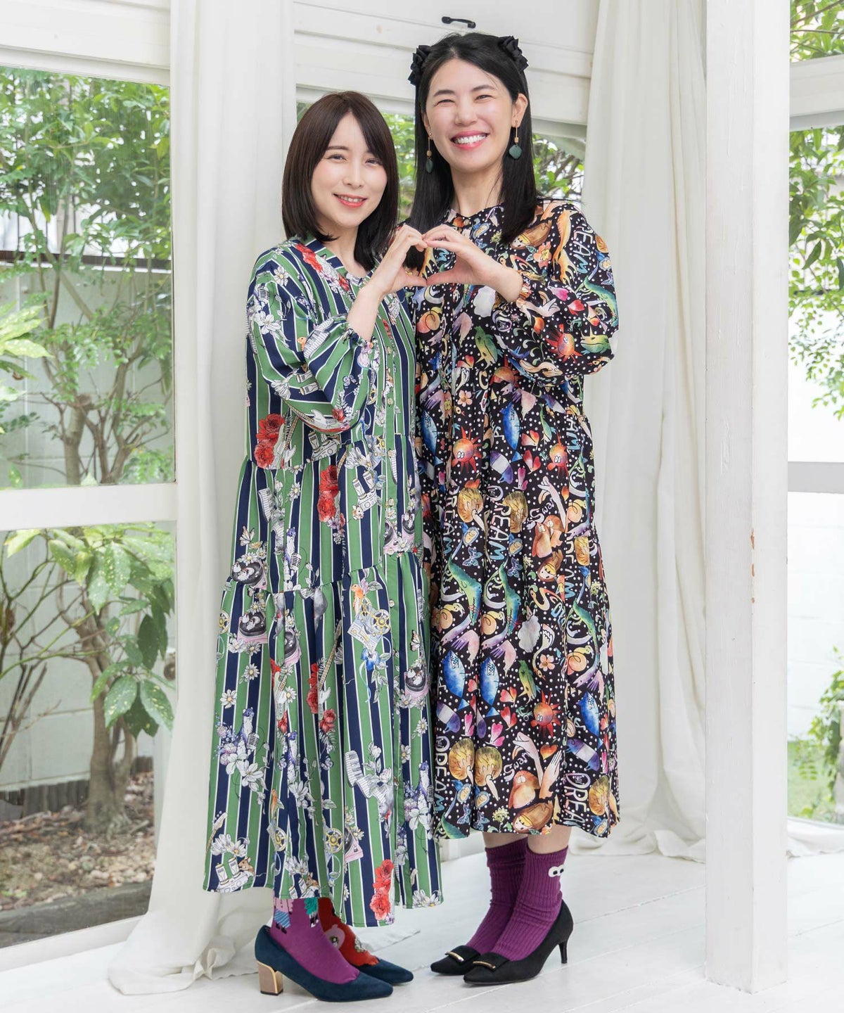 音楽orPOP柄ワンピース-14