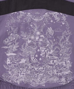 キノコ×レオパード柄リバーシブルブルゾン-23