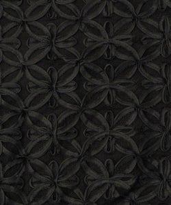 花柄チュール重ねニットブルゾン-12