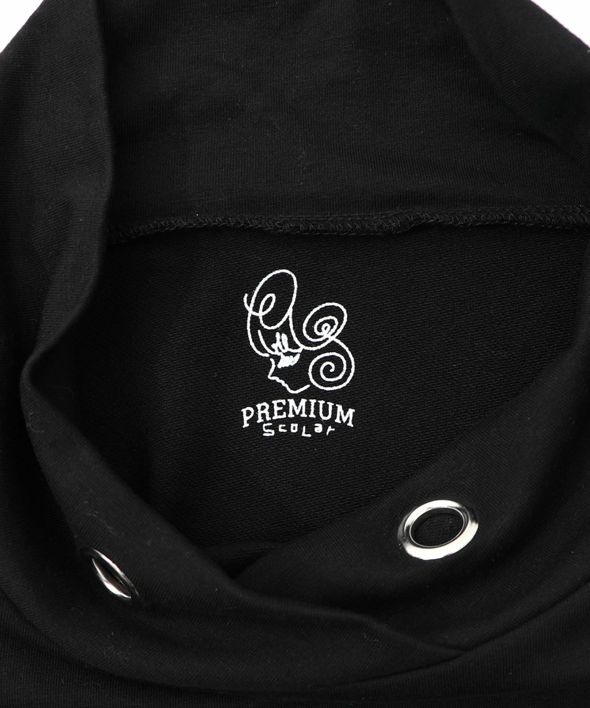 チュールフリル付きフード風プルオーバー-14