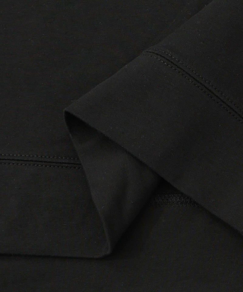 チュールフリル付きフード風プルオーバー-18