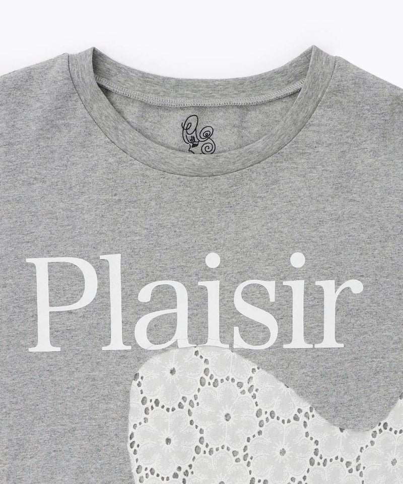 蝶々の綿レース付きプルオーバー-12