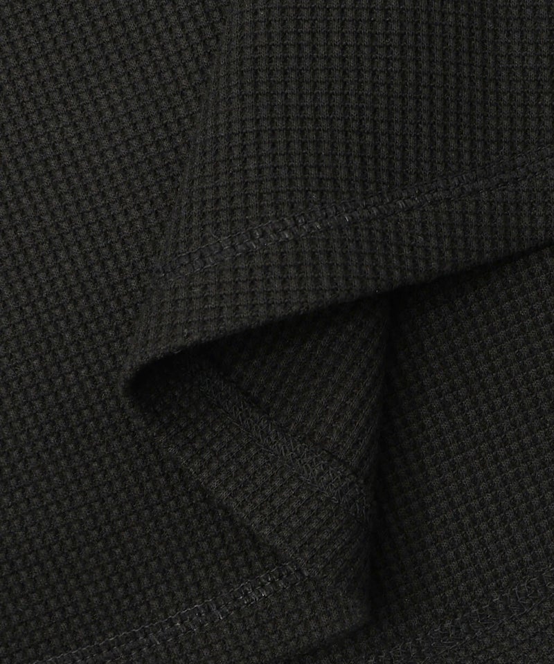 ワッフル頬張り中のシロプーのワッフルロンT-27