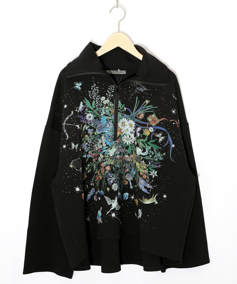 花束のダンボールニットプルオーバー-10