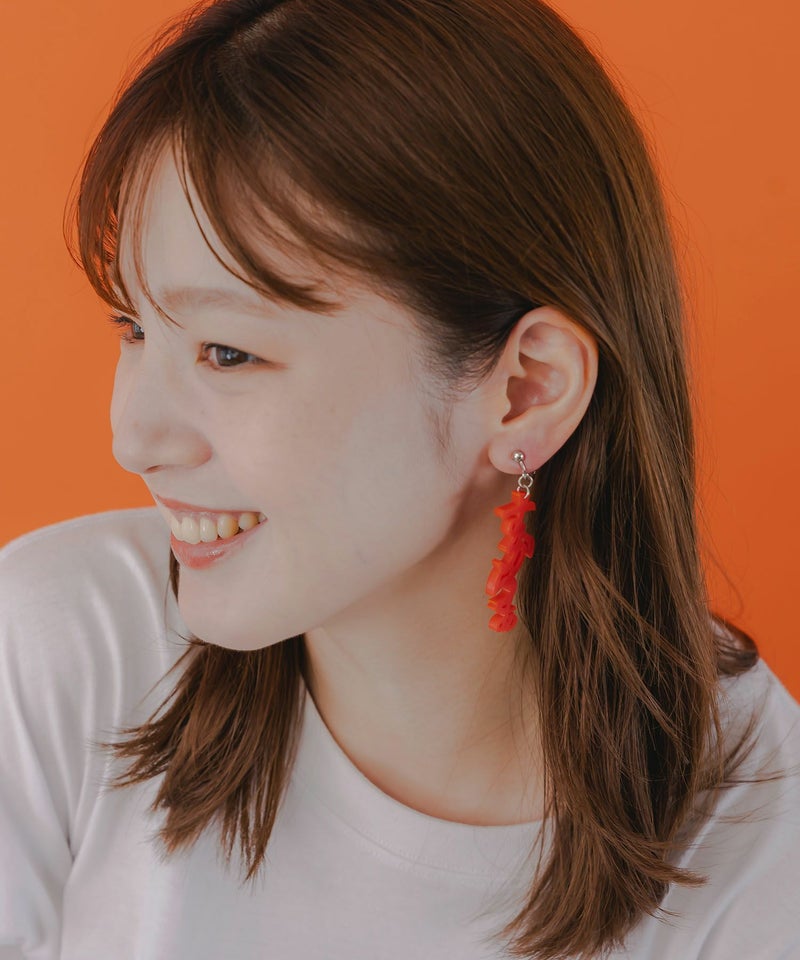 スカラー文字イヤリング - ひらがな ver.-4