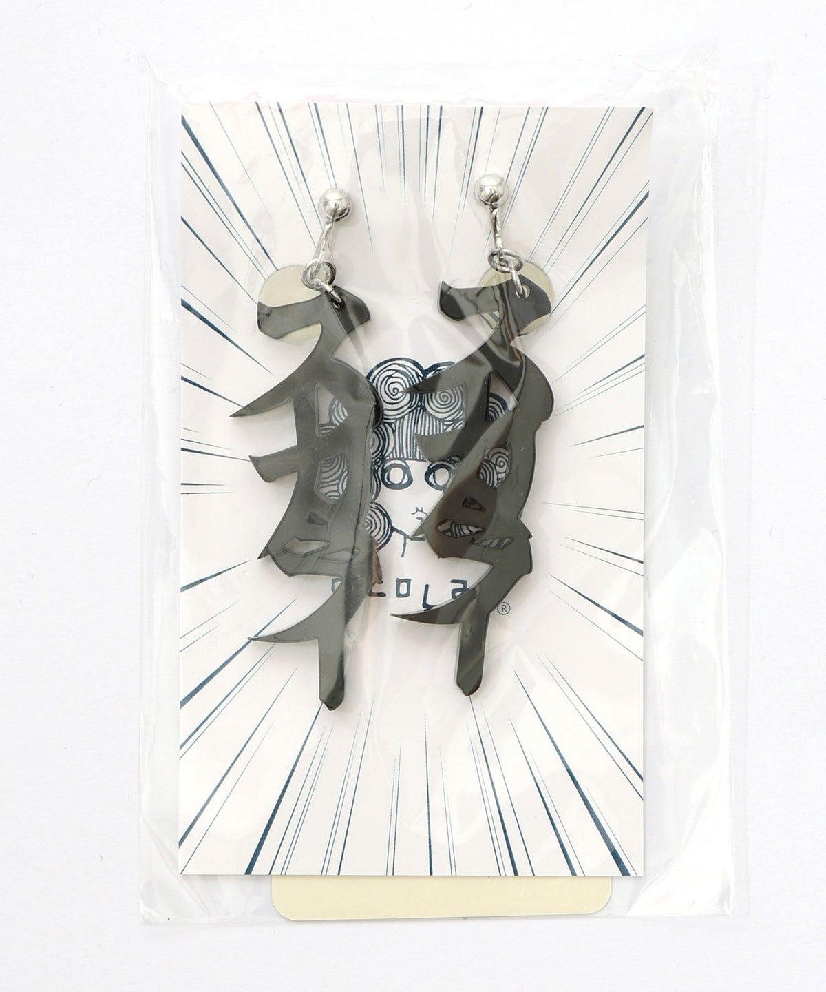 スカラー文字イヤリング - カタカナ ver.-16