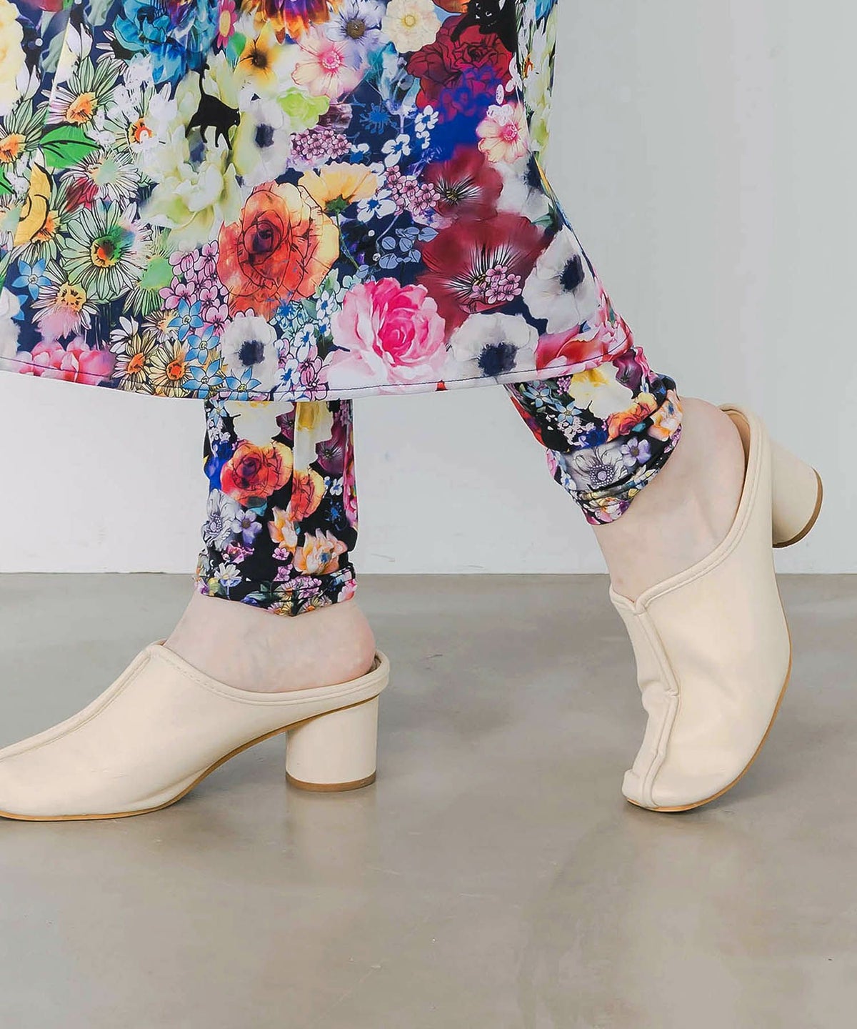 スカラー総柄レギンス-2