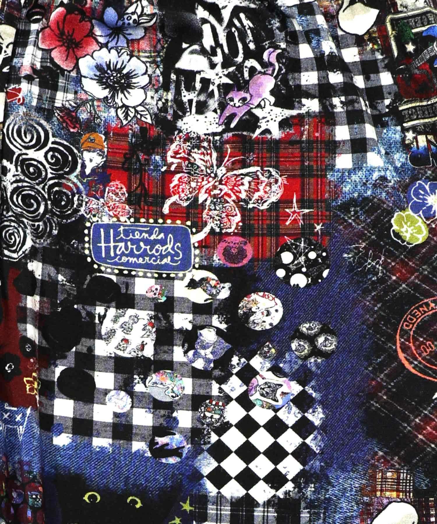 153642：スカラー総柄レギンスの通販-ScoLar